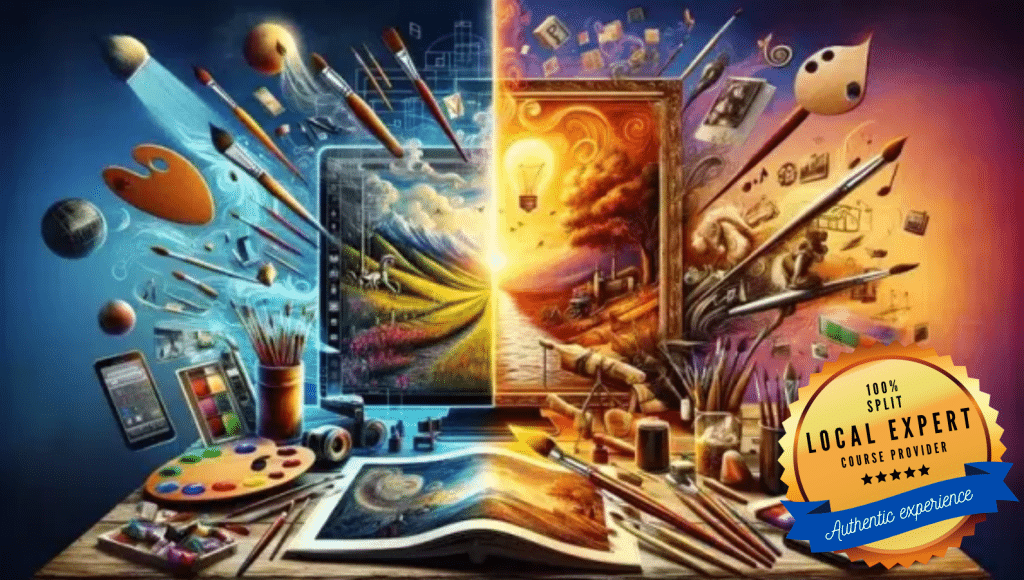 Traditional Art and the Digital Age course for Teachers by Erasmus Courses Croatia in Split