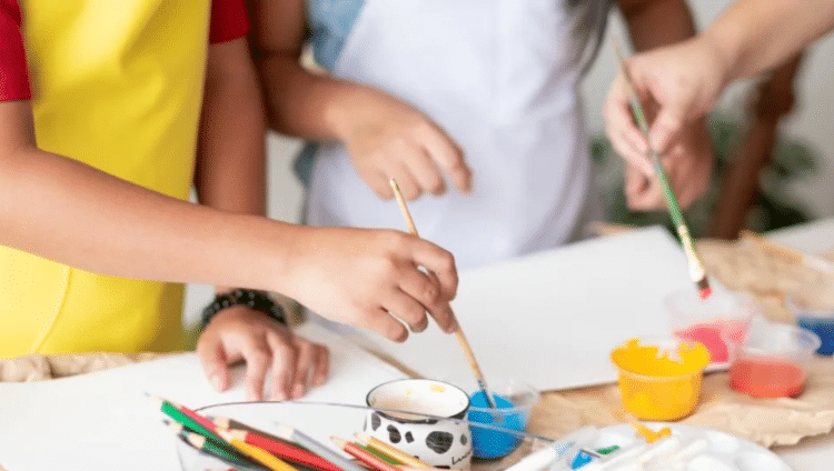 eco art in the classrom